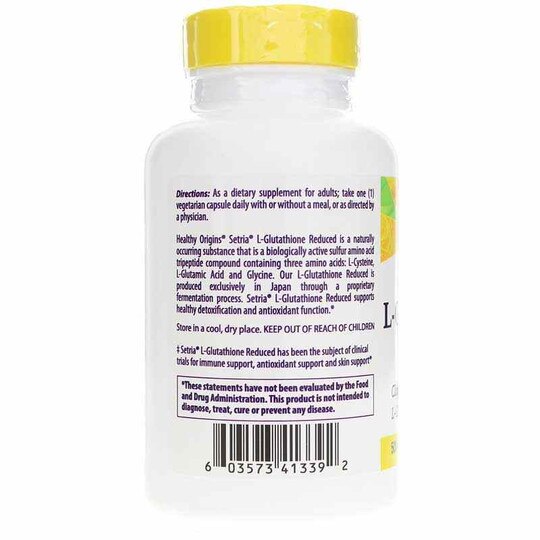 L-Glutathione Reduced Setria 500 Mg, HLO